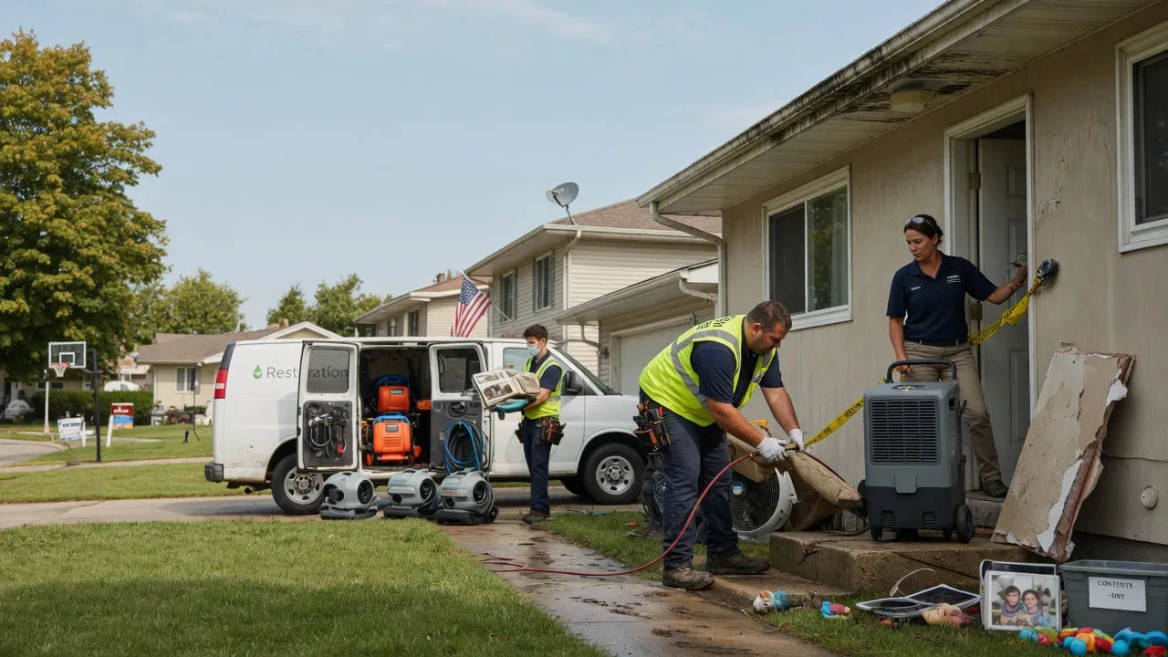Water Damage Restoration in Walpole, MA near me